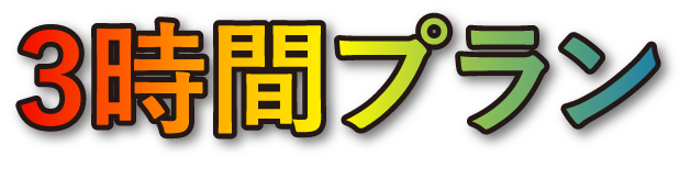レンタル3時間パック